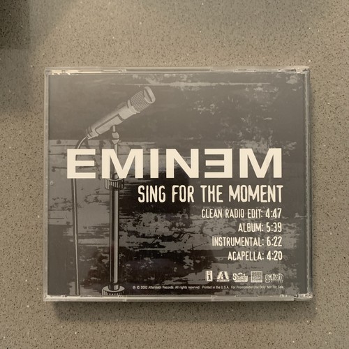 Eminem sing for - the, moment