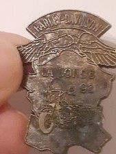 ✅?Spilla Vintage Harley Davidson La Londe 1992 Raduno Moto Motociclistico