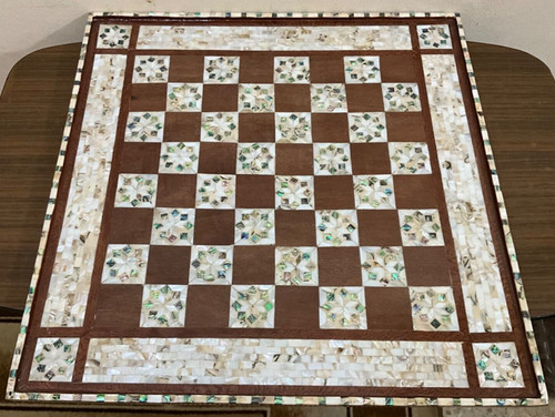Scacchiera legno fatta a - scacchiera,