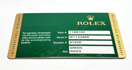 Rolex 116610lv hulk - rolex, submariner