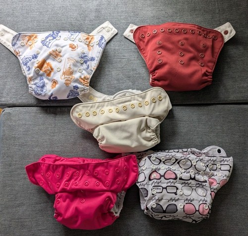 Reusable modern cloth diapers - reusable,