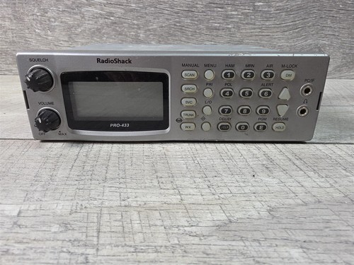 Radio shack pro 433 - radio, trunking