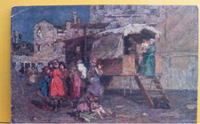 ART142) BEPPE CIARDI UNA CAROVANA DI ZINGARI  ESPOSIZIONE DELLE TRE VENEZIE 1917