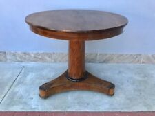 Tavolino Rotondo Impero in Noce - Restaurato (in corso d'opera)_car 2151