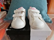 SCARPETTE DA BIMBA BIANCHE, MARCA ADIDAS, N 22