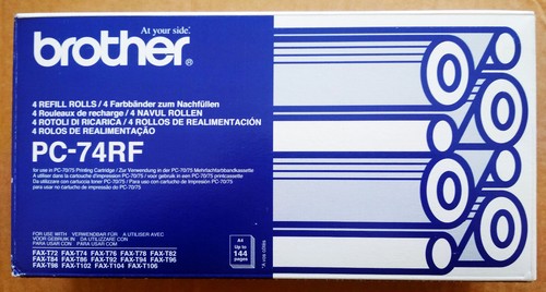 Brother 74rf nastro per fax - brother, pc-74rf