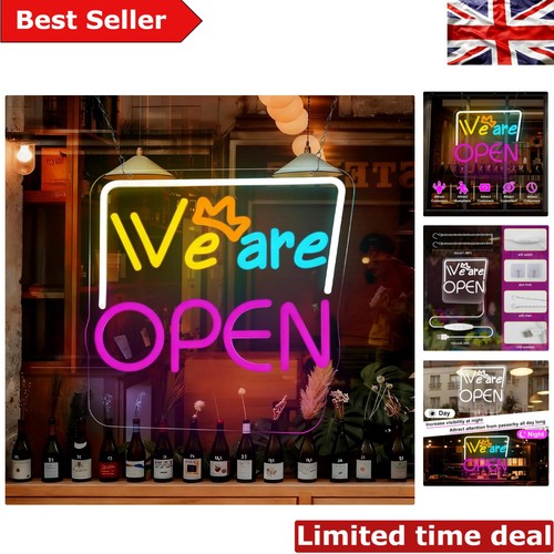 Insegna neon led alimentata - insegna,