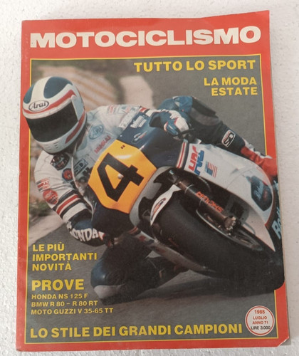 Motociclismo 1985 honda ns - -,