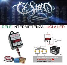 Relè Intermittenza Frecce Moto Led 6-12-24 V Lampa Universale RESISTENZE