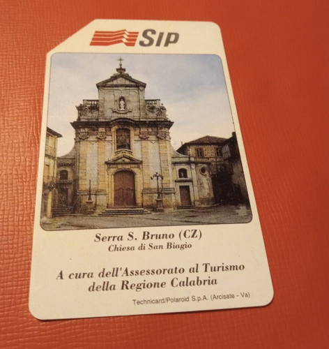 Schede telefonica sip chiesa - sip,