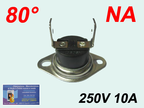 Termostato pastiglia 80c - a, 80c°