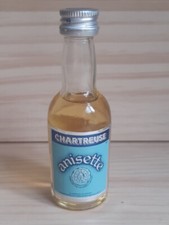 mignonnette Chartreuse Anisette Tarragone 1978 1980 Liqueur miniature bouteille