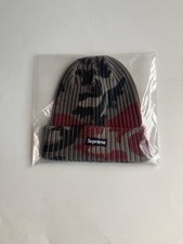 Supreme Overdyed Beanie Rosso