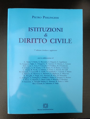 Istituzioni diritto civile - di,