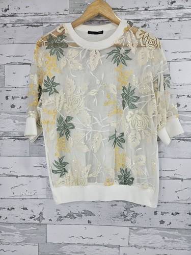 Maglia zara top paillettes - zara,
