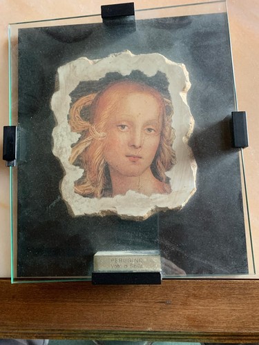 Frammento affresco perugino - affresco,