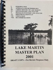 Lake Martin Master Plan 2001