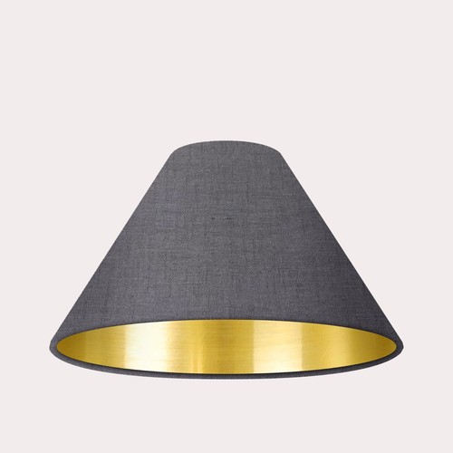 Paralume grigio antracite