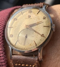 Omega Ref. 2809-1 Oversize 38mm Cal. 266 - Calatrava Tropical Dial Vintage 1954