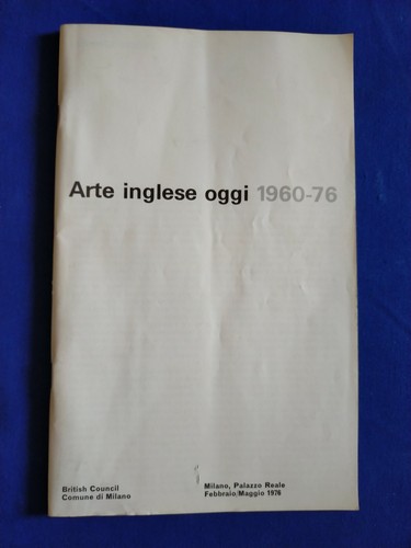 Arte inglese oggi - inglese, 1960