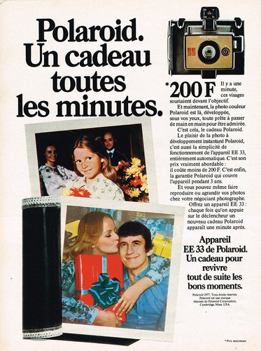 Publicite 1977 polaroid - 1977,