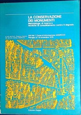 La conservazione dei monumenti