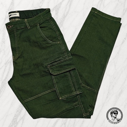 Gas jeans pantaloni cargo - jeans, uomo