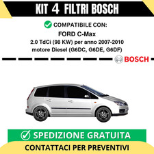 KIT BOSCH 4 Filtri tagliando