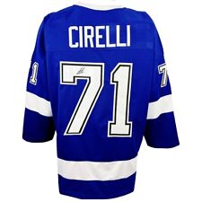 Anthony Cirelli autographed signed jersey Tampa Bay Lightning JSA COA