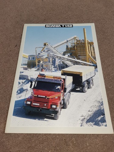 Brochure scania 142 camion - scania,