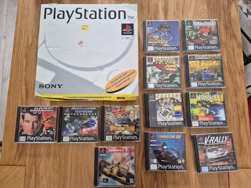 Lot playstation boite - en,