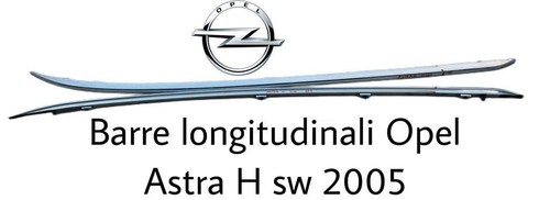 Barre longitudinali tetto opel - barre,