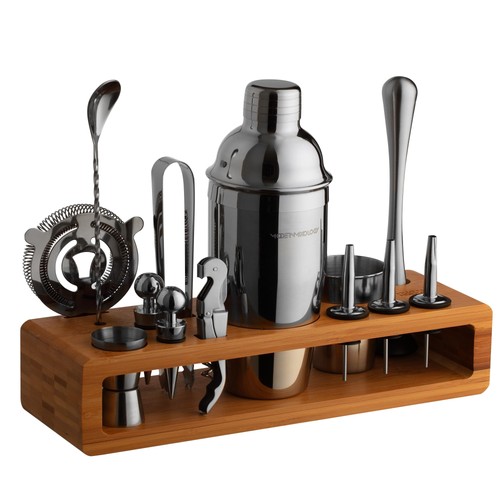 Modern mixology set shaker - modern,