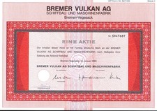 60 X Bremer Vulkan AG