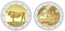 MALTA 2025 2 EURO FDC - BUE E