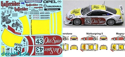 Decalcomania opel - 1/43, /