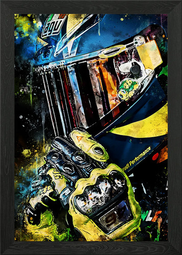 Valentino rossi ritratto - valentino,