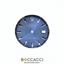 ROLEX Quadrante Pie-Pan Blu per Datejust 36 Ref. 1601 Calib: 1570 (OTTIMO STATO)