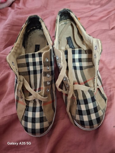 Sneakers burberry crema nero - sneakers,