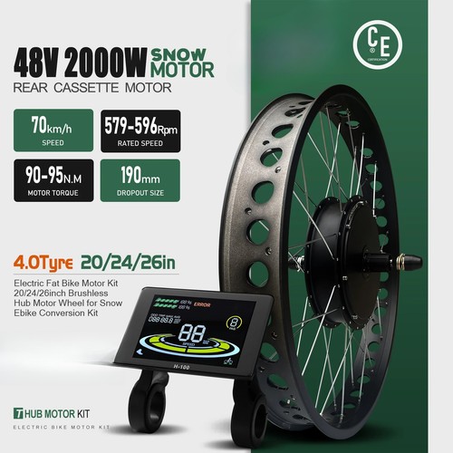 Fat bike elettrica - , neve