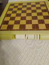 Scacchiera  Vintage gioco Dama