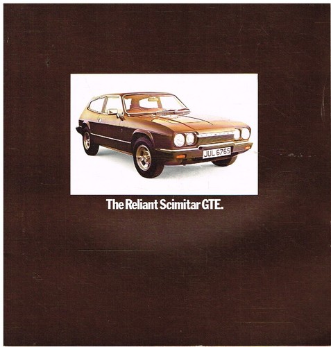 Reliant scimitar gte - scimitar,