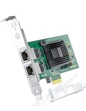 Scheda di rete convergente Gigabit Ethernet 10/100/1000 Mbps (NIC) con Intel 8