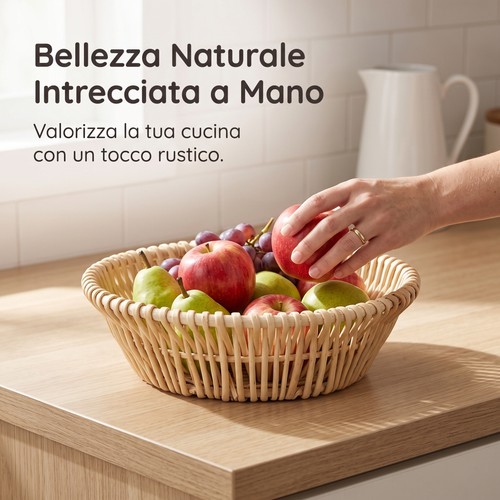 Cesto intrecciato per - frutta,