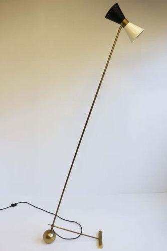 Lampada terra ottone - lampada,