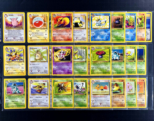 Pokemon jungle set 1999 - pokemon,