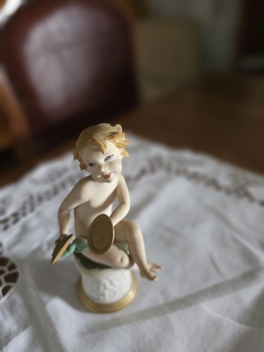 Putto suonatore capodimonte n - suonatore,