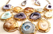 Raro set collana orecchini - set,