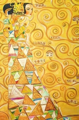Gustav klimt la aspettativa - klimt,