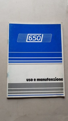 Innocenti 650 1986 manuale - 650, uso